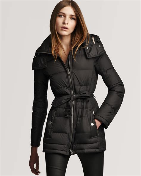 burberry puffer coat bloomingdale'